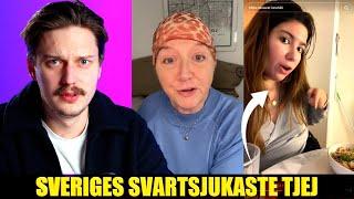 REAGERAR PÅ SVENSKA TIK TOKS!  | Sveriges svartsjukaste tjej