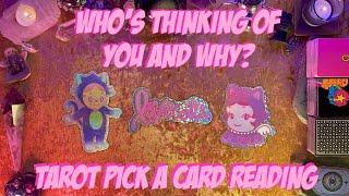 Who's Thinking of You and Why? Will They Make a Move? Tarot Pick a Card Love Reading