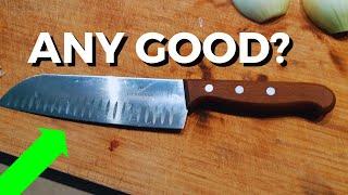 Best Knife? | Victorinox 6.7-Inch Wood Santoku Knife with Fluted Edge