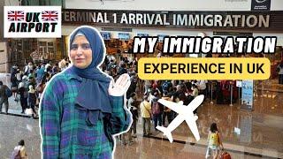 My UK Airport Immigration Experience As an International Student | Immigration Questions and Answers