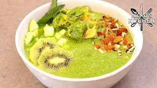 Green Smoothie Bowl  Breakfast Recipe