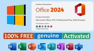 Download and Install Office 2024 from Microsoft | Free Genuine Version | Hindi