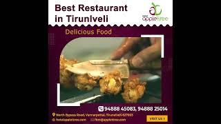 Hotel Applettree the Best Restaurant in Tirunelveli #tirunelveli #applettree #hotelapplettree