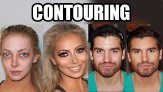 CONTOURING : ILS DEVIENNENT BEAUX GOSSES AVEC DU MAQUILLAGE, UNE TECHNIQUE INCROYABLE !!