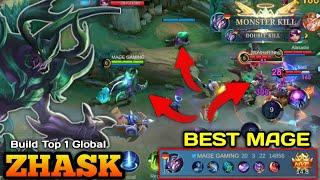 THIS IS THE  REASON WHY ZHASK IS THE BEST MAGE ( Auto Win ) !! TRY THIS BUILD FOR ZHASK