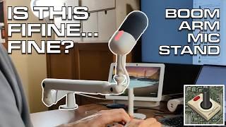 ️️FiFine BM88 Low Profile Boom Microphone Arm Stand | The One to Get!