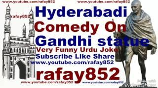 Funny Hyderabadi Urdu Comedy On Gandhi Statue | 1990's Hyderabadi Urdu Audio Comedy @rafay852