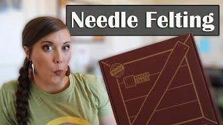 Maker Crate Unboxing September 2020 - Needle Felted Electronics Case