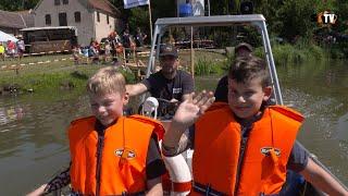 Das RC-Boot- und Wasserflugzeugtreffen in Schlettwein an einem Bilderbuchwochenende.