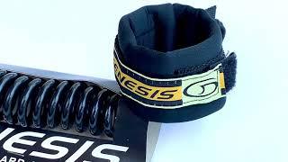 BS Bodyboard Shop | Leash de Bodyboard | Genesis Modelo Silver Pulso | Amarelo e Preto