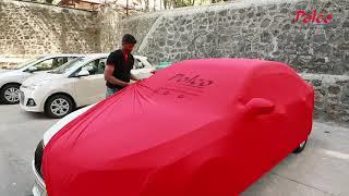 Polco Red Snug Fit Car Cover | Premium car Covers In India | Polco Car Covers #safelyrakho