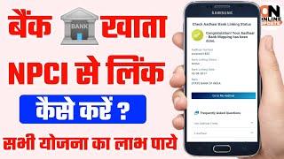 NPCI Aadhaar Bank Link Kaise Kare 2022, NPCI Kya hai, NPCI Link To Bank Account, DBT Through NPCI