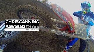 HELMET CAM: Chris Canning - Kawasaki Race Of Champions