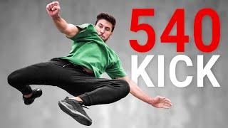 I Learned The 540 Kick with No Experience