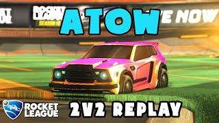 Atow Ranked 2v2 POV #266 - Rocket League Replays