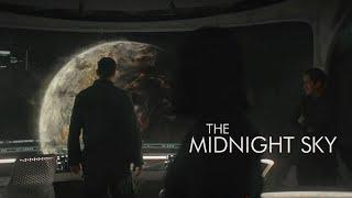 رواد فضاء اكتشفوا كوكب بديل للارض بس لما رجعوا كان فات الاوان | ملخص فيلم the midnight sky