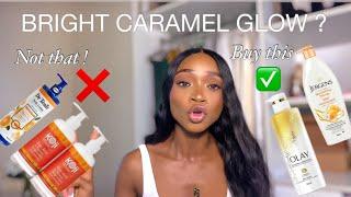 Caramel Complexion Skincare List for you|Trusted Body Care Products to Buy for Bright Caramel Glow !