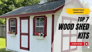 Top 7 Wood Shed Kits