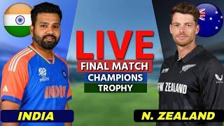 Live: India vs New Zealand, Final | Live Cricket Match Today | IND vs NZ Live Match Today