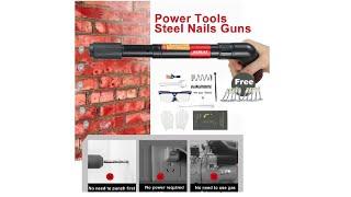 “Unbox” - KEELAT Rivet Gun Tufting Gun Manual Steel Nails Gun Concrete Rivet Tool