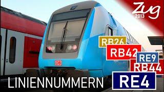 Liniennummer im Regionalverkehr - Jetzt auch in Bayern | Zug2013