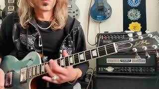 Europe - Cherokee, John Norum guitar solo cover @europethebandtv