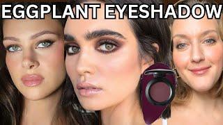 EGGPLANT EYESHADOW LOOK