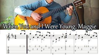 When You and I Were Young, Maggie - Fingerstyle Guitar | TAB