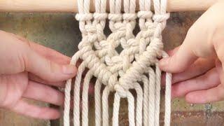 How to Create a Macrame Wall Hanging