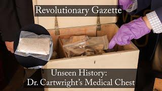 Dr. Cartwright's Medical Chest - Revolutionary War artifact