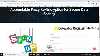 Accountable Proxy Re-Encryption for Secure Data Sharing | Java IEEE Final Year Project