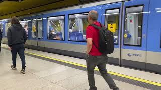 Messestadt-West to Sendlinger Tor | Riding the Munich U-Bahn U2 Line Train!