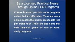 Online LPN Programs