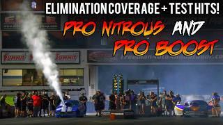 Pro Nitrous & Pro Boost - Elimination Coverage - PDRA Pro Stars!