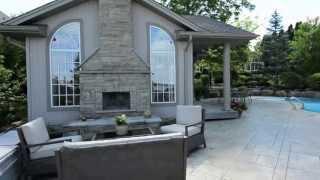 46 Ambleside Dr, Port Perry, Backyard, pool, guest house