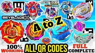 Master the Beyblade Burst App with All QR Codes from A to Z | BEYBLADE BURST APP Ultimate Collection