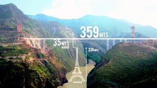 Construction of World's Highest Railway Bridge!! Chenab River Bridge (Kashmir)! AFCONS' Documentary!