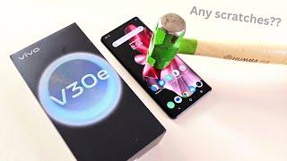 Vivo V30E 5g Screen Scratch Test