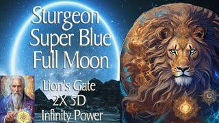 Unlocking Metatron's Infinity Power during the Super Blue Moon