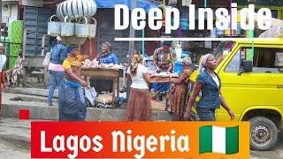 THE INNER PART OF LAGOS NIGERIA HAS CHANGED | AMULE AYOBO, ODO ERAN - LAGOS STREETS