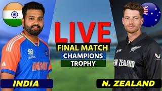  India vs New Zealand - Final | Dubai | Live Cricket Match Today | IND vs NZ | Champions Trophy