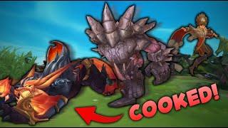 Warwick Top VS The Rock x 2