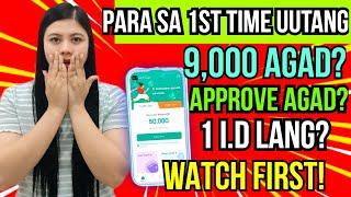 TOTOO BA TO?! 9,000 AGAD? i-review natin. LOAN APP 2024. Fast approval ba? LEGIT loan app ba siya?