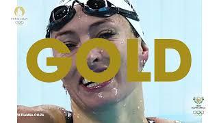 South Africa's first Gold medal at the Paris 2024 Olympics!