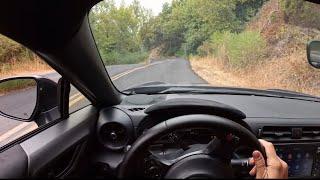 Toyota GR86 drifting mountain road [4k POV]