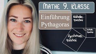 1. Einführung Pythagoras: Kathetenquadrat Hypothenusenquadrat