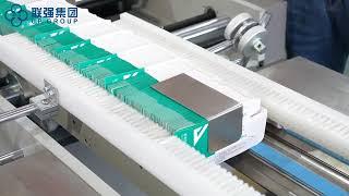 HHM LL60+Braille folder gluer in the specification dedicated forpharma box production