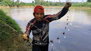 Apa yang terjadi!! Sekali mancing pakai sembilan mata kail