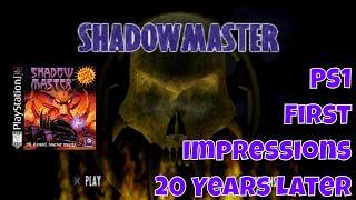 PS1 Classic  Shadow Master First Impressions 20 Years Later