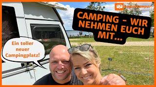 Campingwochenende mit neuem Vorzelt auf einem neuen Campingplatz -wir nehmen euch mit [Camping VLOG]